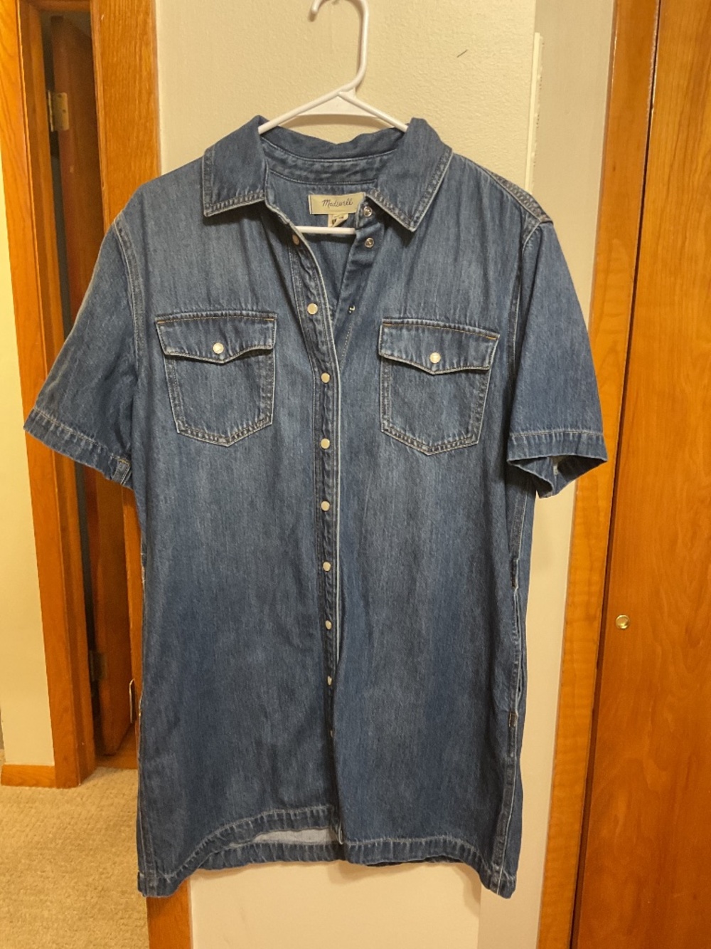 Madewell denim dress